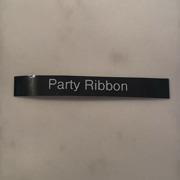 Label Maker Tape Black 12mm .47” Set of 8 Compatible with Brother P-Touch - Picture 5 of 5